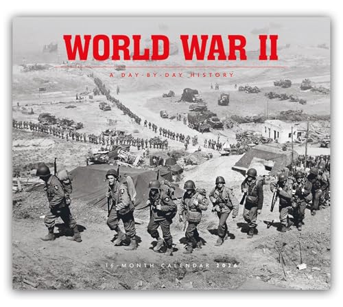 World War II – Der Zweite Weltkrieg 2026 – 16-Monatskalender im Deluxe-Format: Original Carousel-Kalender [Mehrsprachig] [Kalender] (Deluxe-Kalender)