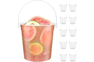 Transparent Bacardi Bucket: A Reliable Choice for Parties and Events