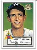 Mickey Vernon 2001 Topps Archives 1952 Topps Washington Senators Card #18