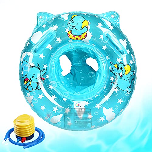 Balakaka Baby Schwimmring 70×75 Cm - Aufblasbar Mit Sicherheitssitz & Wasserpistole