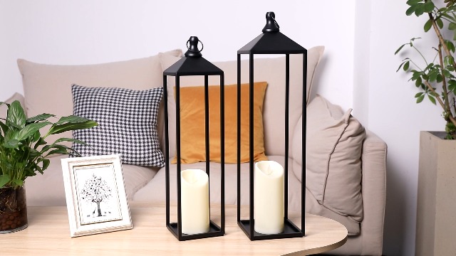 Amazon.com: 22'' 19'' Large Lanterns Decorative Outdoor Indoor