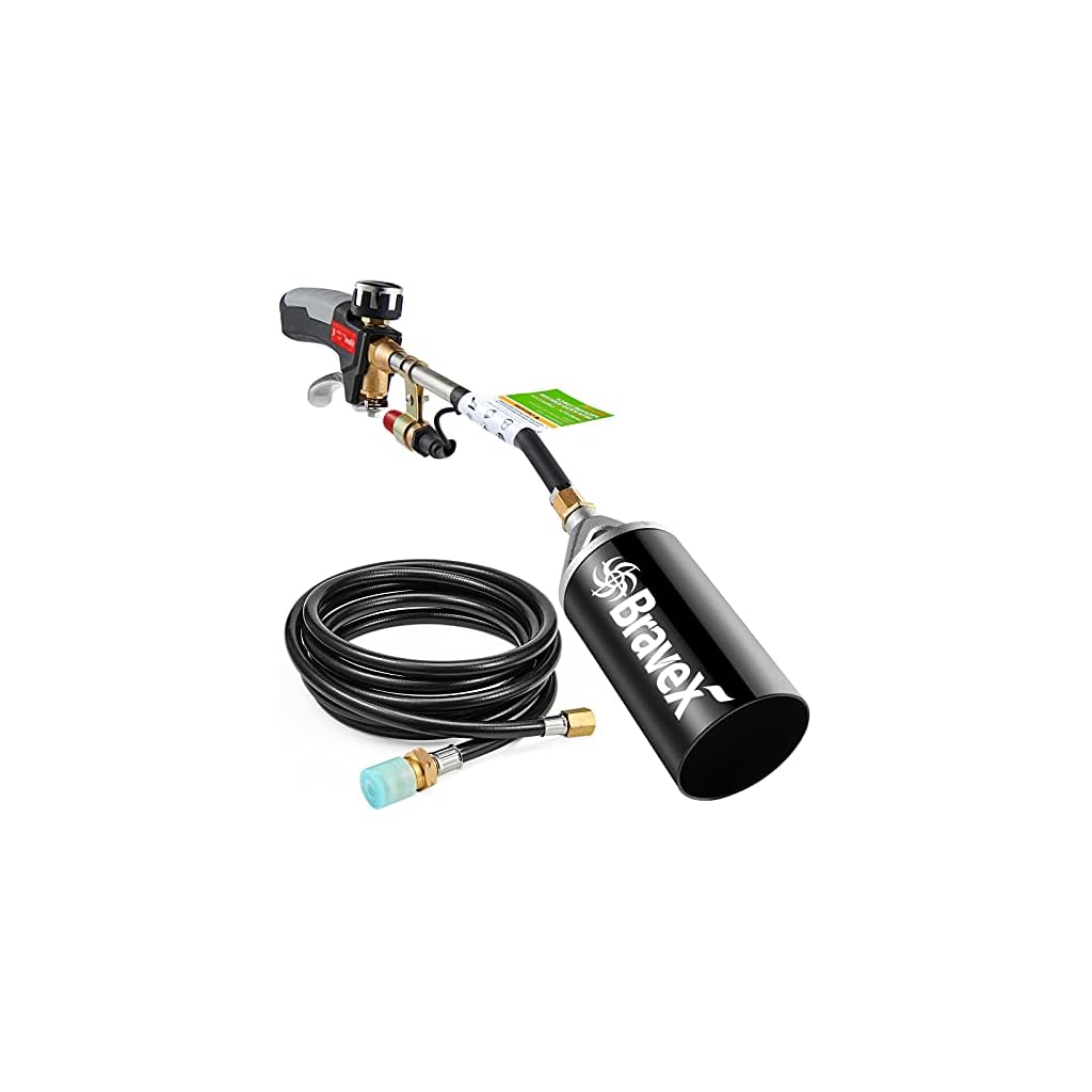 Propane Torch Weed Burner Torch Weed Torch with 10FT Hose, High