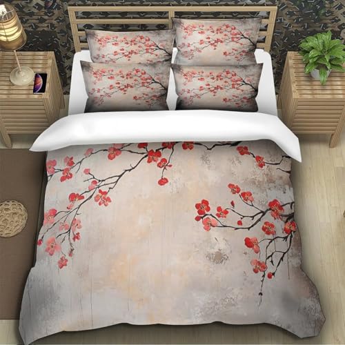 Housse de couette fleurie microfibre anti-plis lit simple ado fille - 5