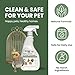 Atlantic Rush Small Animal Cage Cleaner Spray- 24oz Bottle Cage and Crate Cleaner for Guinea Pig, Hamster, Rabbit, Ferret, & Birds- Cage Cleaning Supplies Odor Eliminator