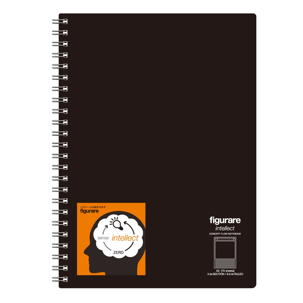 Logic note Apika SW158 noir A5 carnet concept flow et intellect - 6