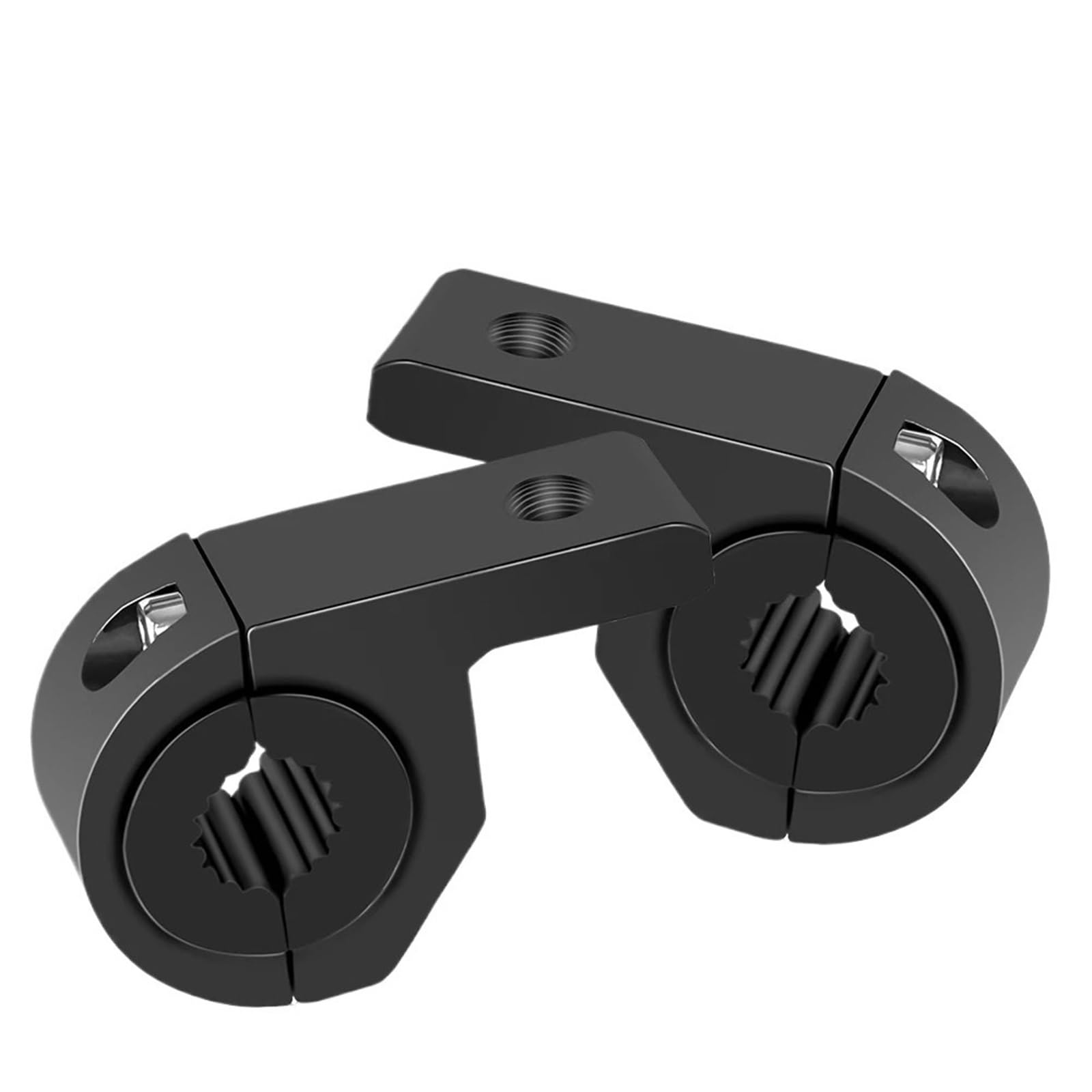 Headlight Bracket Mounting Bracket Driving Fog Lights Work Auxiliary Lights Universal Clamp for Motorcycle Headlight Clamps(2PCS 25-32mm)