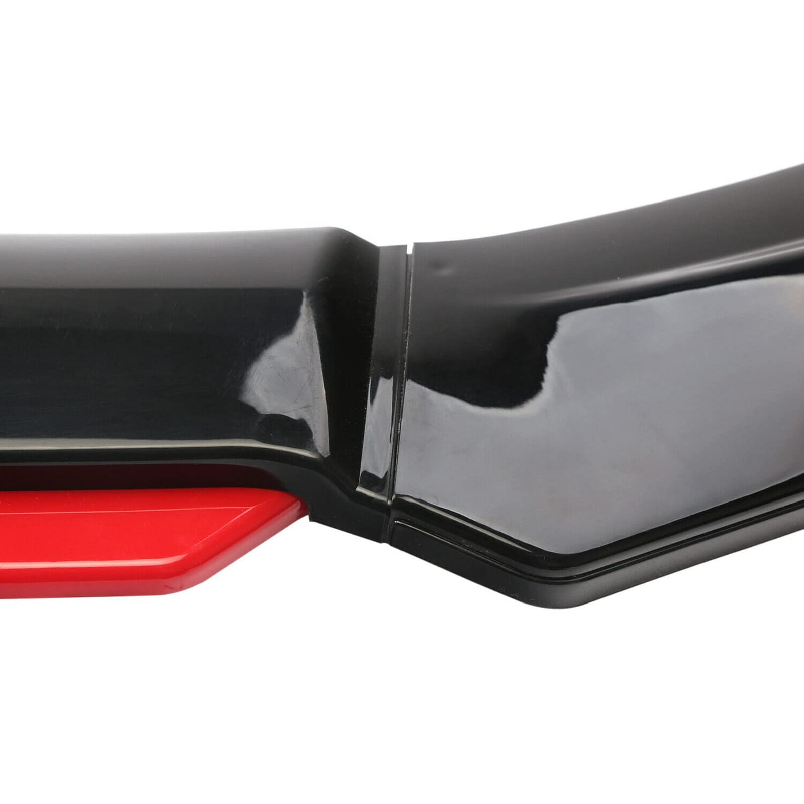 Guardabarros laterales para coche, 4 piezas Kit Splitter Spoiler Difusor Protector para Parachoques Delantero Universal, Kit de carrocería para coche, Spoiler Difusor Protector