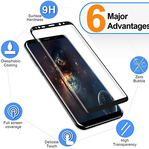 Vetro Protezione per Samsung Galaxy S9 Plus 3D