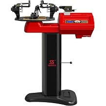 SS-S6 Stringing Machine,Intelligent Racket Stringing Equipment,Dual-Purpose for Tennis & Badminton Rackets, Digital Tension Control with LCD Display,Suitable for Home and Club Use Black