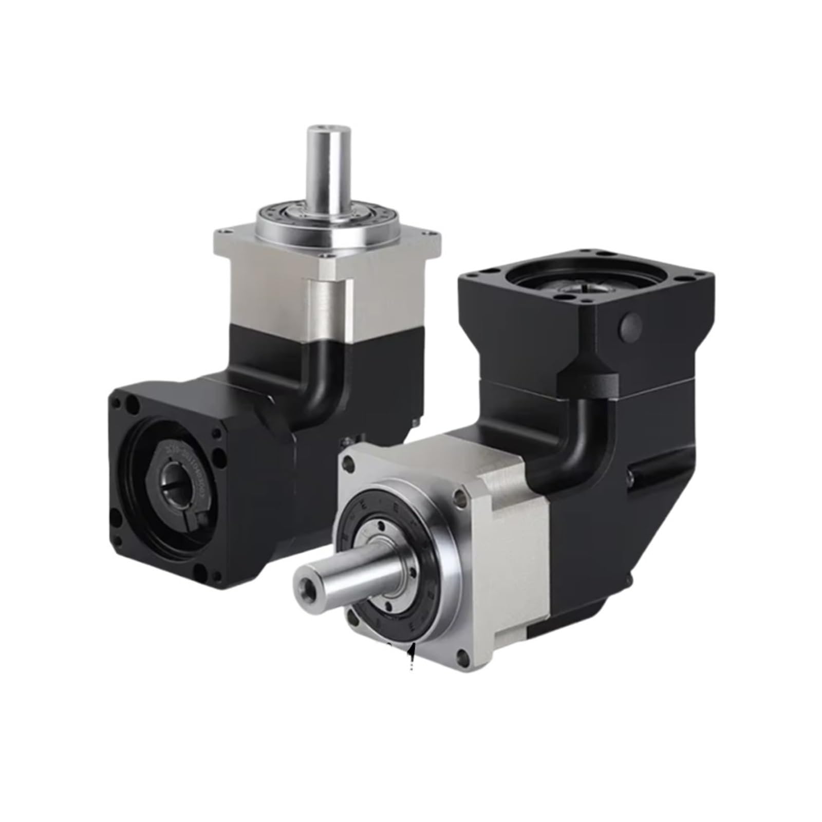 1 stücke 90 Grad Minderer Stirnradgetriebe Right Angle Planetengetriebe for Nema 17 23 Schrittmotor 40-130mm Servomotor(PLMG090 19mm Input,Speed Ratio 20 to 1)