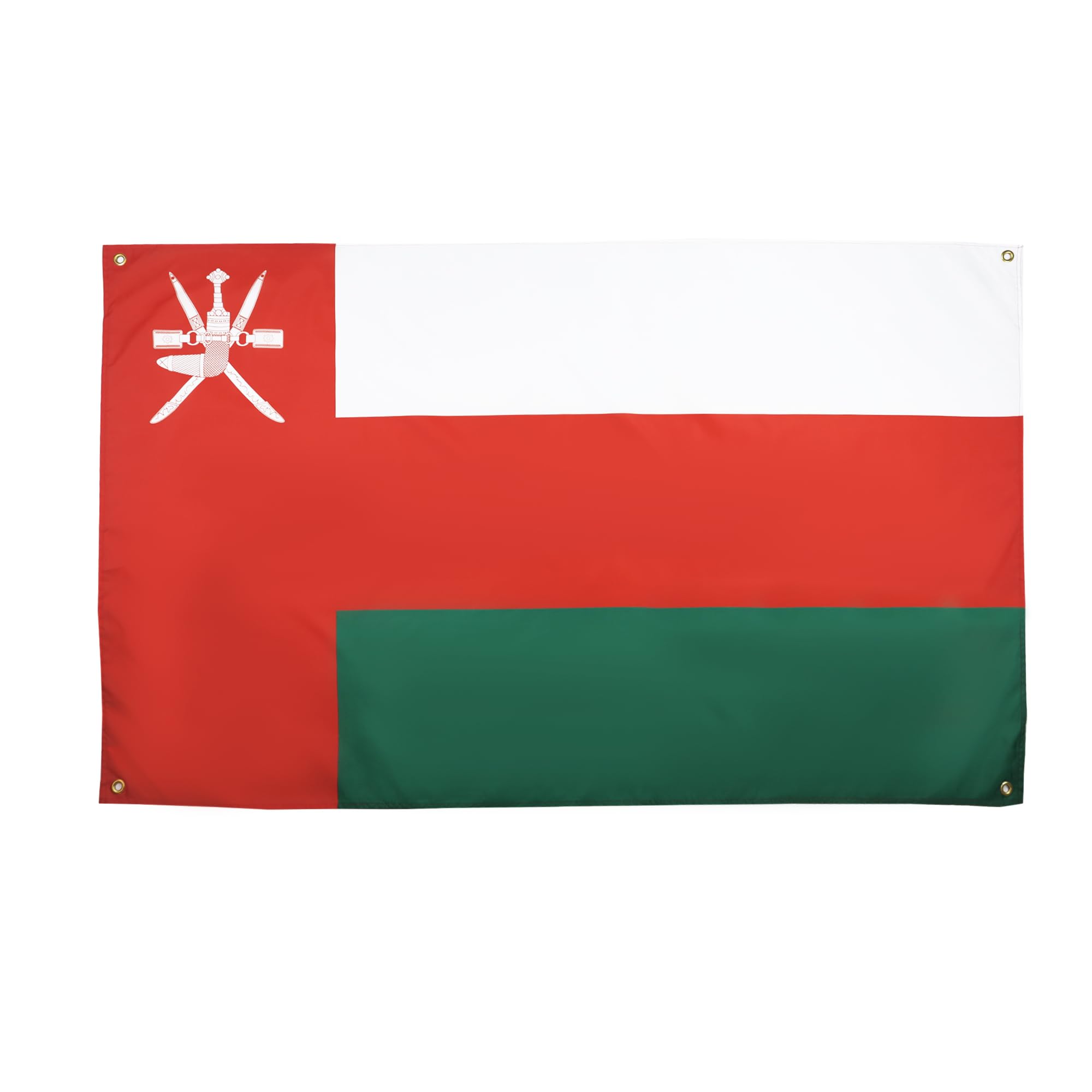 AZ FLAG Oman-Flagge, 150 x 90 cm, mit 4 Ösen, Oman-Pavillon für Balkon oder Wand