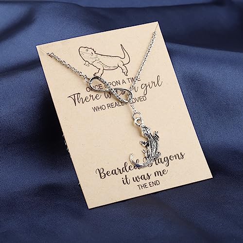 MAOFAED Bearded Dragon Gift - Once Upon A Time There Was A Girl Who Really Loved Dragon4