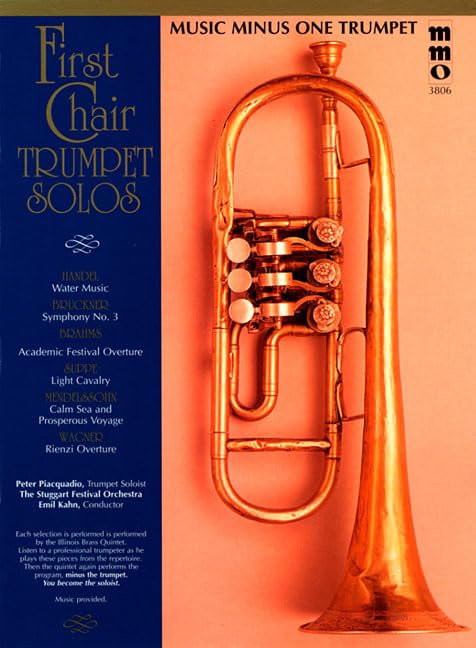 First Chair Trumpet Solos: Music Minus One Trumpet : Hal Leonard