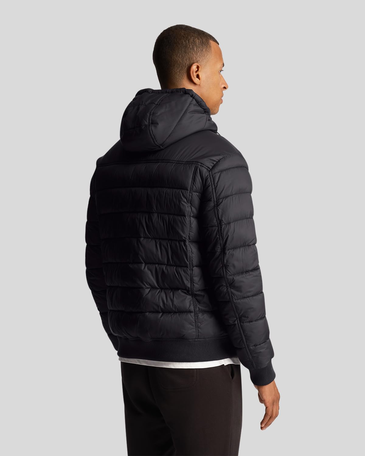 Lyle & Scott Uomo Giacca Imbottita, Graystone