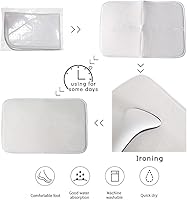 Vista 7 de Tapete de baño con texto en inglés "It's Fall Y'all", antideslizante, suave, absorbente, tapete de baño para cocina, entrada/piso, 23.6 x 15.7