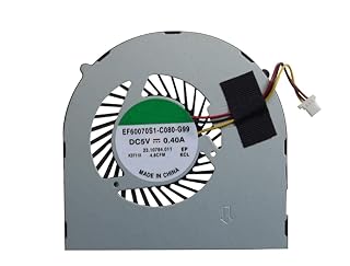 Swiztek CPU Cooling Fan Compatible with Dell Inspiron 15 3541 3542 3543 15 3000 3421 5421 0511FV 511FV Internal Replacement Laptop Fan Quiet Low Noise 3 Pin Connector