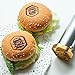 Custom Burger Branding Iron - Stamp for Food | Hamburger & Steak Branding | BBQ Wood Burning Iron