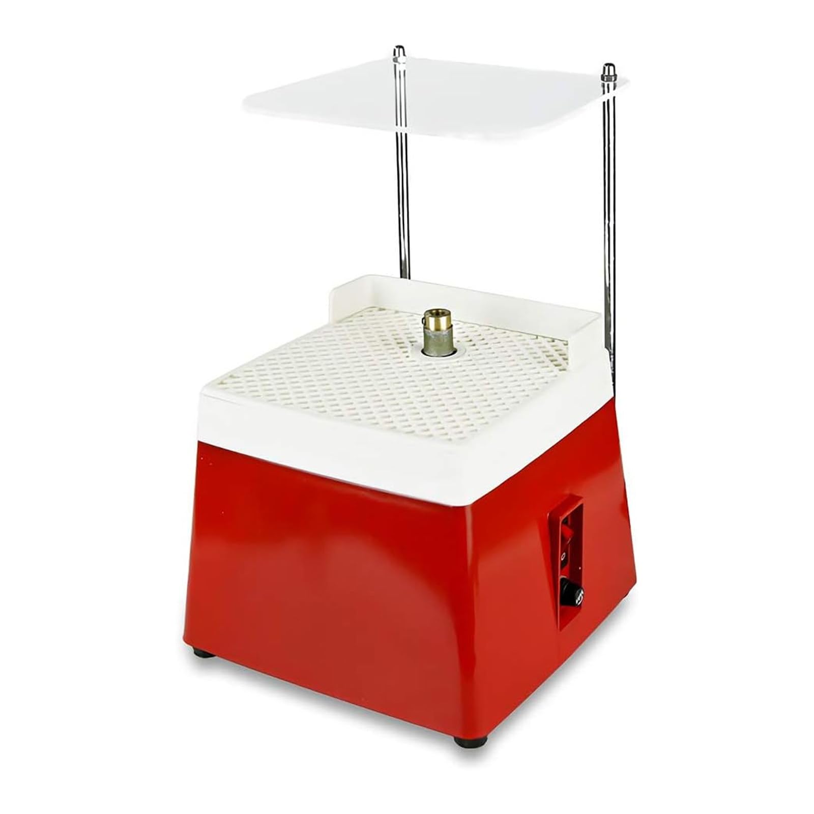 Szlifierka Do WitrażY 65 W PrzenośNa Szlifierka Do SzkłA 4200r Mini Zestaw NarzęDzi Do Szlifowania Diy Z KońCóWką Szlifierską 5/8" Do Ceramiki Szklanej I Innych Kruchych Twardych MateriałóW,Red(110V)