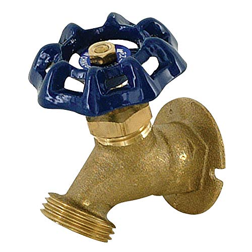 hose bibb with flange