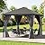 UDPATIO 10'x10' Hardtop Gazebo, Outdoor Gazebo with Galvanized Steel Roof, Weather-Resistant Patio Gazebo for Deck, Backyard, Garden, Grey