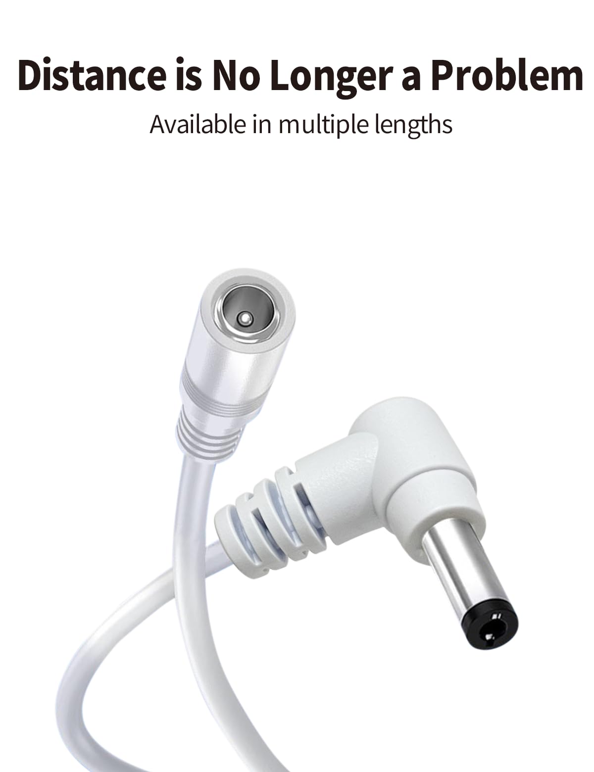 Câble D'Extension DC Tonton 2M, Adaptateur D'Alimentation 5.5mm X 2.1mm