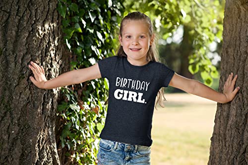 Image of Birthday Girl Shirt Toddler T-Shirt Kid Birthday Party Outfit Tee Gift for Girls 1st 2nd 3rd 4th 5th 6th 7th 8th Tops