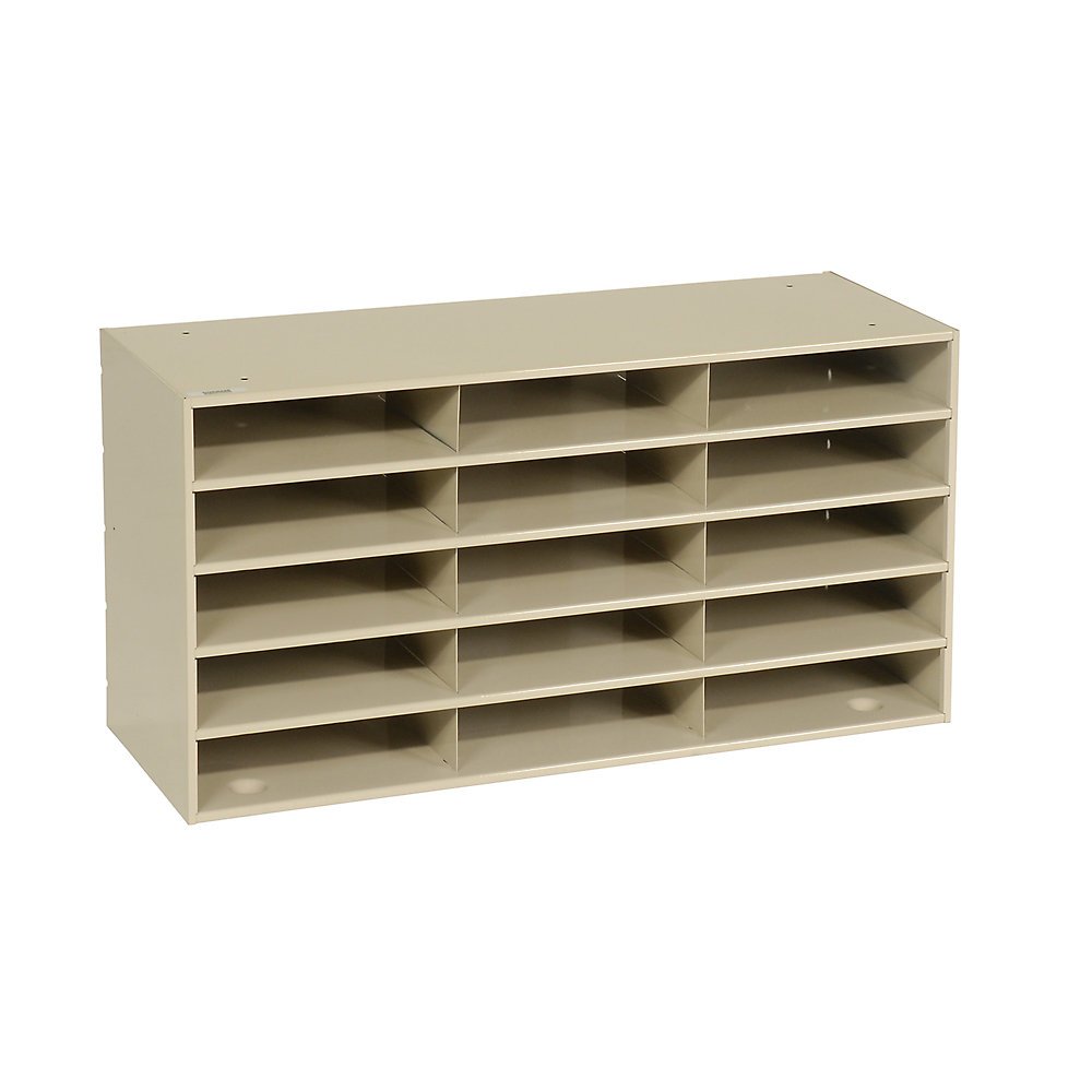 DURHAM Steel Literature Organizer - 33-3/4 x11-5/8 x17-3/4