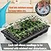 Mr. Pen- Seed Starter Tray Kits, 10 Pack, Total 400 Cells, Durable Plant Germination Trays with Humidity Vented Domes and Bases, Ideal for Seed Starting, Indoor Gardening and Greenhouse