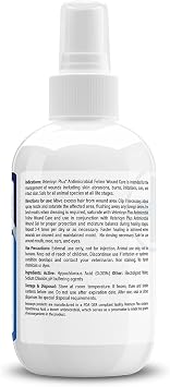 Vetericyn Plus Cat Wound Care Spray | Feline Healing Aid and Skin Repair for Wounds, Sores, and Abrasions, Provides Itch Relief for Cats Irritated Skin. 3 Ounces