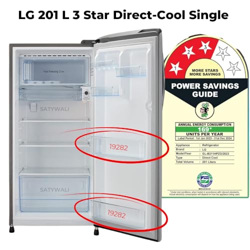 Image of Bottle Shelf compatible with LG Double Door Fridge Model GL-244GP /GL-242QL Fridge (Part Code 5004JF1004) (1)