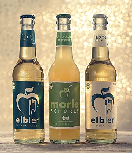 Elbler Morleschorle, Appelspritzer, 24 x 0,33 l, Bio Appelspritzer, Gemaakt van Bio Fruit, Direct Sap Zonder Toegevoegde… - Afbeelding 7