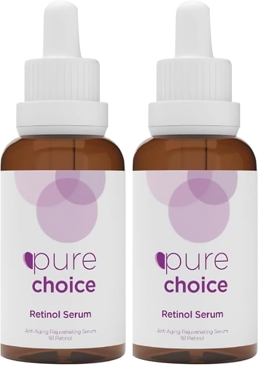 Pure Choice Retinol Serum, 30ml - Yaşlanma Karşıtı ve Yenileyici (2 paketi)