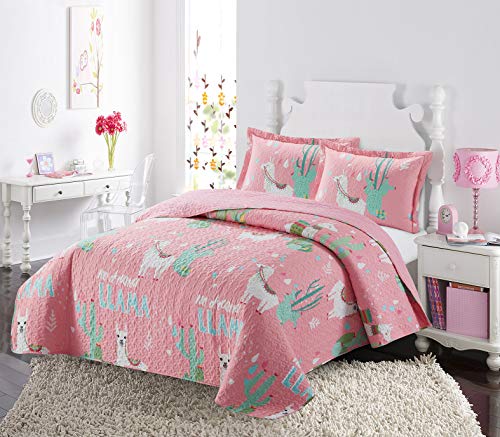 Golden Quality Bedding Full Size Kids Bedspread Quilts Throw Blanket for Teens Boys