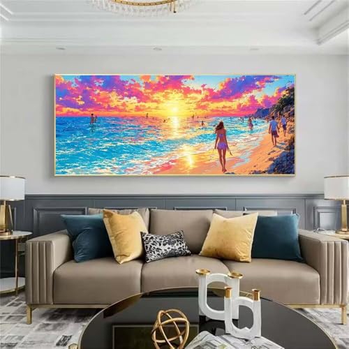 Broderie Diamant 60x150cm pour rompre l'ennui avec un kit complet 5D