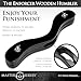 Master Series The Enforcer Black Wooden BDSM Humbler (ad737)