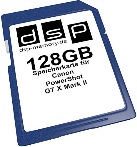 128GB Speicherkarte für Canon PowerShot G7 X Mark II