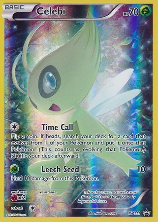 Pokemon - Celebi (XY111) - XY Black Star Promos - Holo
