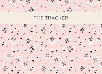 Paperback PMS Tracker: Period symptom journal and menstruation notebook: Pink floral pattern design Book