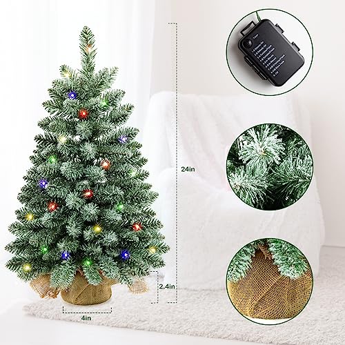 2ftminichristmastreeswith25f5ledlights24decoratedburlapartificialtabletopchristmastreeshomepartydecorationforkitchendiningroomwindow  Urban Country Home Decor 2 ft mini christmas trees with 25 f5 led lights 24 decorated burlap artificial tabletop christmas trees home party decoration for kitchen dining room window  urban country home decor