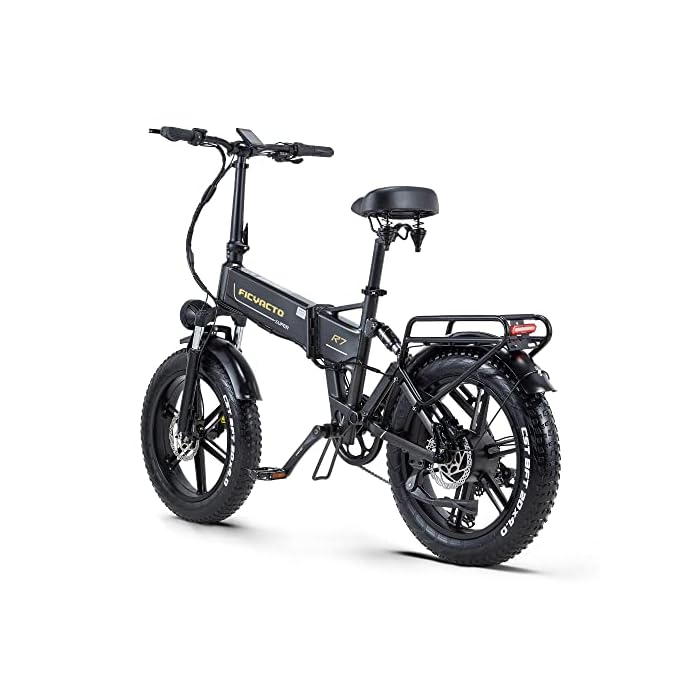 Ficyacto Electric Bikes Folding Removable Lithium-ion Battery - Image 4