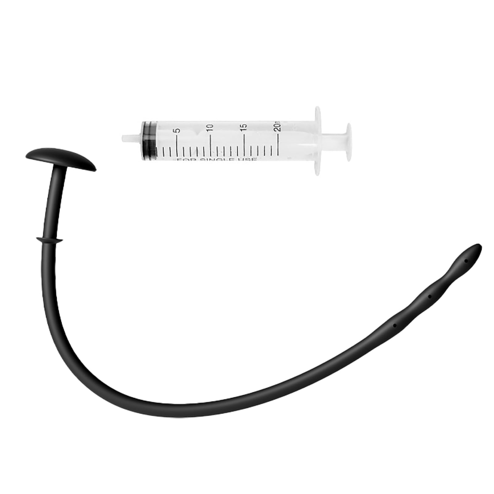 Plug Del Pene Dilatatore Uretrale Cavo Plug Uretra Catetere in Silicone Uretra Uomo Dilatatori Stimolazione Della Prostata Giocattolo Del Sesso (Set,1)
