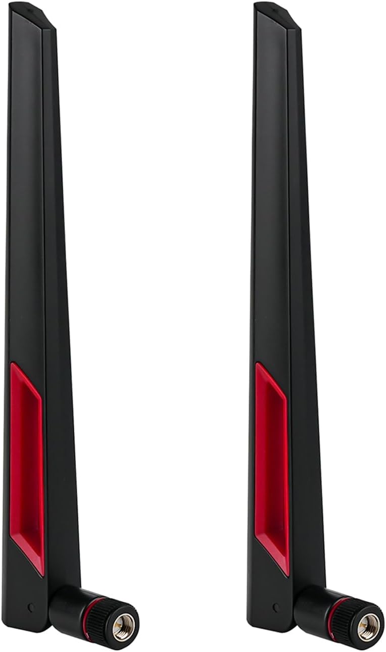 2PCS 12dBi Dual Band WiFi Antenna 2.4GHz 5.8GHz SMA Male Wi-Fi Antennas High Gain Universal for Wireless Network Card Security IP Camera WiFi Router Hotspot Desktop PC Repeater 2PCS 12dBi Dual Band WiFi Antenna 2.4GHz 5.8GHz SMA Male Wi-Fi Antennas High Gain Universal for Wireless Network Card Security IP Camera WiFi Router Hotspot Desktop PC Repeater