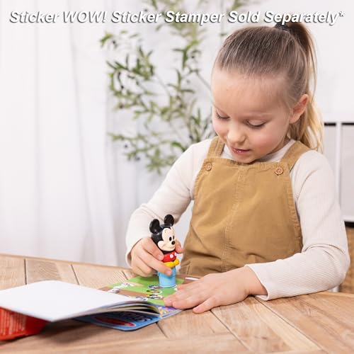 Image of Melissa & Doug Sticker Wow! Mini Activity Pad and 200+ Refill Stickers for Stamper Arts and Crafts Fidget Toy Collectibles - Assorted Disney