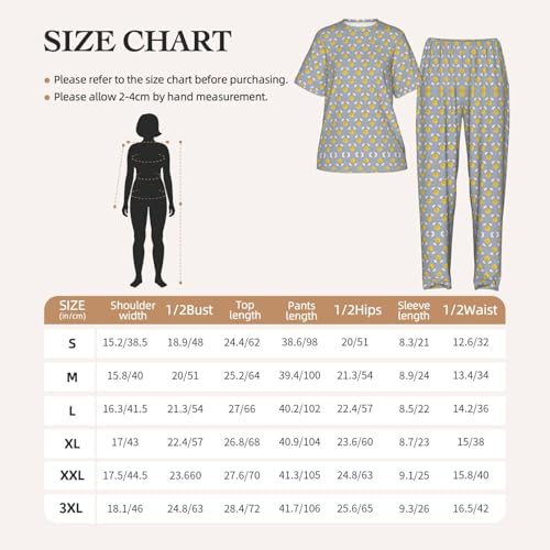 Pyjama lion pour femme en maille douce haut de gamme