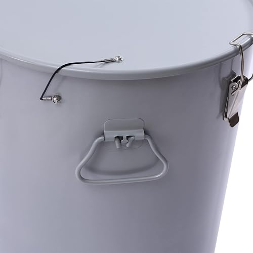 Miniatura 8 de Cubo de eliminación de grasa – Cubo de grasa para freidora de 16 galones, contenedor de transporte con tapa de bloqueo y bolsa de filtro, recipiente