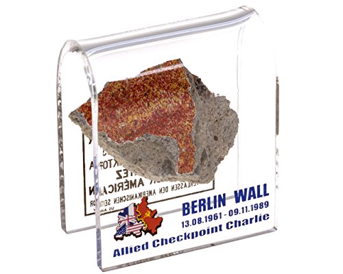 ORIGINALE Pietra del Muro di Berlino | pezzo autentico con certificato di autenticità | fatto a mano direttamente dalla manifattura di Berlino