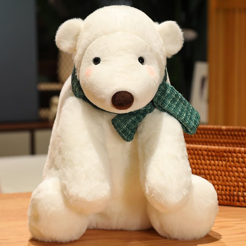 Amazon.co.jp: かわいいシロクマのぬいぐるみシンプルホーム人形