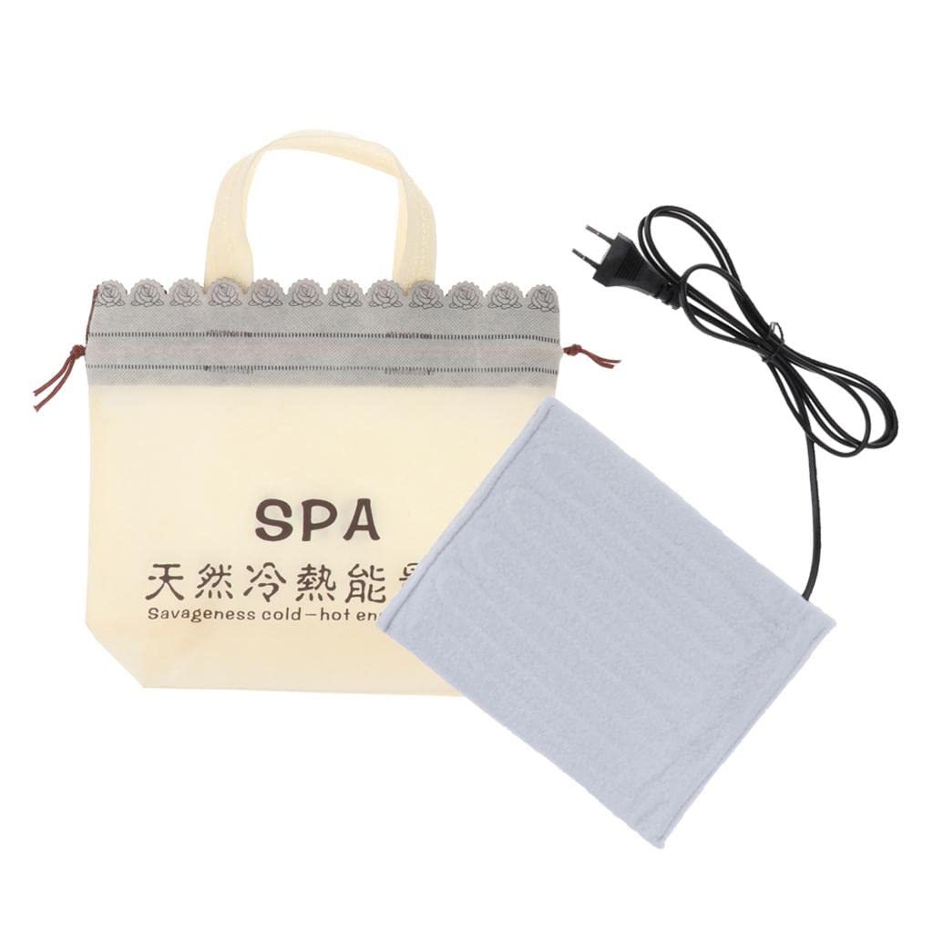 Portable Electric Hot Massage Stones Heater Bag EU Plug