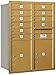 Salsbury Industries 3711D-10GRU 4C Horizontal Mailbox, Gold