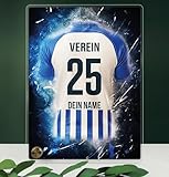 Generisch Berlin Fanartikel Acryltafel - Personalisiertes Geschenk, Fußball, Fussball Geschenke Jungen, Fussball, Fanartikel, Fanartikel Kinder, Fan Geschenke, Berlin Trikot für Berlin-Fans